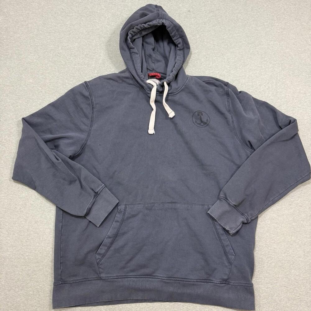Iron & Resin Hoodie Mens 2XL Blue Classiccore